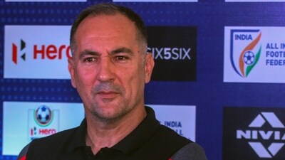Igor Stimac during a press conference. (Sai Saswat Mishra) Igor Stimac during a press conference. (Sai Saswat Mishra)