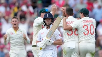 Ben Duckett and Zak Crawley got England off to a good start. Duckett was eventually dismissed on 98. (AP) Ben Duckett and Zak Crawley got England off to a good start. Duckett was eventually dismissed on 98. (AP)