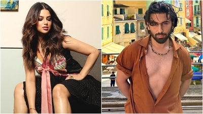 Orhaan Awatramani comments on Harnaaz Sandhu's latest glamorous pics. (Instagram) Orhaan Awatramani comments on Harnaaz Sandhu's latest glamorous pics. (Instagram)
