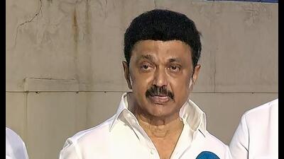 In a letter to the governor, Stalin criticised the former’s contradictory actions in a span of a few hours and accused him of acting “in haste with scant regard to the Constitution of India”. (PTI) In a letter to the governor, Stalin criticised the former’s contradictory actions in a span of a few hours and accused him of acting “in haste with scant regard to the Constitution of India”. (PTI)