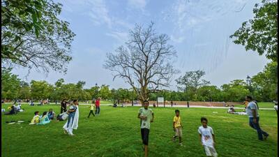 June in Delhi ended with a 24-hour average AQI of 70 (satisfactory) on Friday. (Raj K Raj/HT PHOTO) June in Delhi ended with a 24-hour average AQI of 70 (satisfactory) on Friday. (Raj K Raj/HT PHOTO)