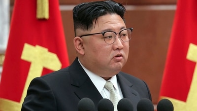 North Korean leader Kim Jong Un. (AP)