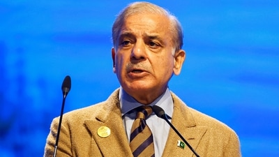 Pakistan's prime minister Shehbaz Sharif. (Reuters)