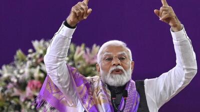 Prime Minister Narendra Modi during the valedictory ceremony of the centenary celebrations of Delhi University on Friday. (Raj K Raj/HT Photo) Prime Minister Narendra Modi during the valedictory ceremony of the centenary celebrations of Delhi University on Friday. (Raj K Raj/HT Photo)