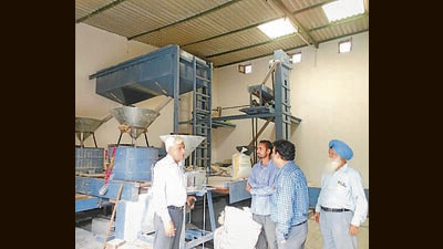 The department of processing and food engineering at PAU has introduced the concept of the agro-processing complex. (HT PHOTO) The department of processing and food engineering at PAU has introduced the concept of the agro-processing complex. (HT PHOTO)