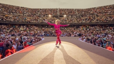 Kelsea Ballerini's concert with Shania. (Kelsea Ballerini screenshot/Instagram) Kelsea Ballerini's concert with Shania. (Kelsea Ballerini screenshot/Instagram)