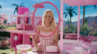 Margot Robbie plays Barbie in Greta Gerwig's upcoming film. Margot Robbie plays Barbie in Greta Gerwig's upcoming film.