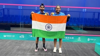 It was not an easy road to the final for the Indian duo who overcame the top-seeded Malaysian pair of Aira Azman and Shafiq Kamal in the quarters (SAI Media) It was not an easy road to the final for the Indian duo who overcame the top-seeded Malaysian pair of Aira Azman and Shafiq Kamal in the quarters (SAI Media)
