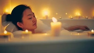 Temperature: When we take a warm bath or plung our fac in cold water, there is a sudden shift in the temperature leading to regulation of the nervous system.&nbsp; (Unsplash)