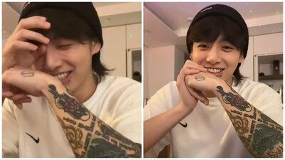 Jungkook held a live session on Thursday night. Jungkook held a live session on Thursday night.