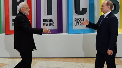 The Russian President drew India's example to encourage domestic products and brands in Russia, as per RT.