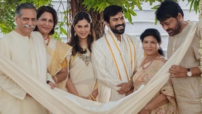 Ram Charan and Upasana's baby girl is named as Klin Kara. Ram Charan and Upasana's baby girl is named as Klin Kara.