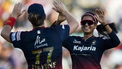 Shreyanka was recently named player of the tournament at the Women's Emerging Asia Cup in Hong Kong where she took nine wickets in two completed games for India A. (AFP) Shreyanka was recently named player of the tournament at the Women's Emerging Asia Cup in Hong Kong where she took nine wickets in two completed games for India A. (AFP)