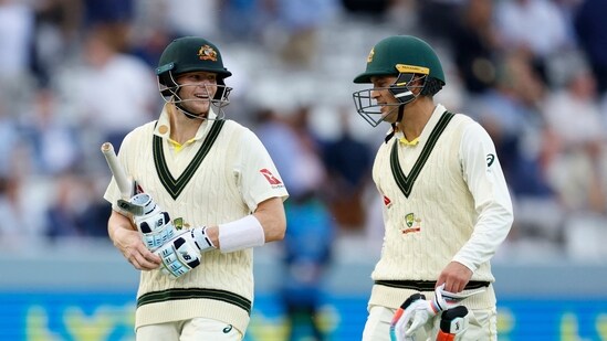 Australia were further pegged back towards the end of the day as Cameron Green fell for a duck. Smith and Alex Carey then saw them through to Stumps.&nbsp;(Action Images via Reuters)