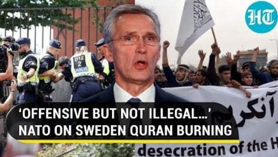 "Part of Freedom of Expression": NATO Chief on Sweden Quran Burning; U.S. Condemns Act