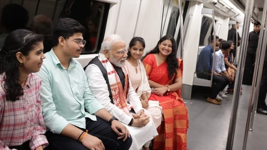 During his speech at the event, PM Modi also shared his metro experience and remarked about the small conversations and interactions that take place during such journeys.
