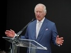 King Charles III is seen. 