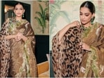Sonam Kapoor's India Global Forum saree is work of art. Sonam Kapoor's India Global Forum saree is work of art.