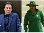 Imran Khan and Javed Miandad. Imran Khan and Javed Miandad.
