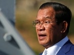 Cambodia's prime minister Hun Sen. Cambodia's prime minister Hun Sen.