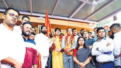 Aaditya aide Rahul Kanal joins Shinde’s party Aaditya aide Rahul Kanal joins Shinde’s party