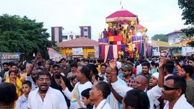 6 people were electrocuted to death during the rath yatra procession in Tripura on Wednesday (PTI Photo) 6 people were electrocuted to death during the rath yatra procession in Tripura on Wednesday (PTI Photo)