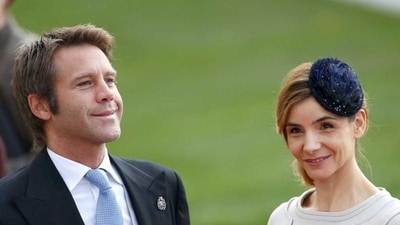 Prince Emanuele Filiberto of Savoy (L) and his wife French actress Clotilde Courau . (Reuters) Prince Emanuele Filiberto of Savoy (L) and his wife French actress Clotilde Courau . (Reuters)