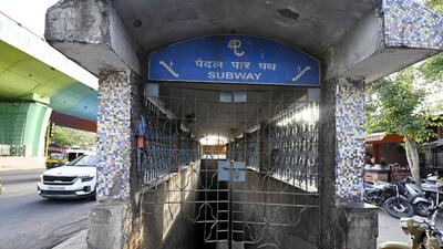 Atishi had given a month-long ultimatum to PWD to improve the conditions of the subways. (HT Photo)