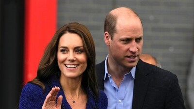Kate Middleton Prince William: Britain's Kate, Princess of Wales, and Prince William, Prince of Wales, in London. (AP)