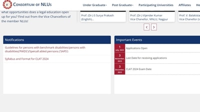 CLAT 2024 registration begins at consortiumofnlus.ac.in CLAT 2024 registration begins at consortiumofnlus.ac.in