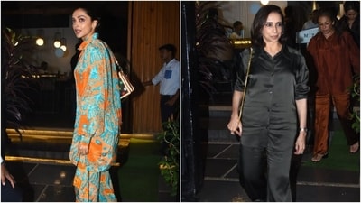 Deepika Padukone enjoys dinner date with mom Ujjala Padukone. (HT Photo/Varinder Chawla) Deepika Padukone enjoys dinner date with mom Ujjala Padukone. (HT Photo/Varinder Chawla)