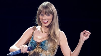 (FILES) US singer-songwriter Taylor Swift performs onstage on the first night of her "Eras Tour" at AT&T Stadium in Arlington, Texas, on March 31, 2023. (AFP) (FILES) US singer-songwriter Taylor Swift performs onstage on the first night of her "Eras Tour" at AT&T Stadium in Arlington, Texas, on March 31, 2023. (AFP)