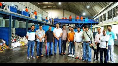 Group of Dadumajra, Chandigarh, residents, who visited Goa on a five-day study tour with Chandigarh councillors to study the state’s integrated waste management plants. (HT Photo) Group of Dadumajra, Chandigarh, residents, who visited Goa on a five-day study tour with Chandigarh councillors to study the state’s integrated waste management plants. (HT Photo)
