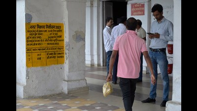 LMC staff members have been to remove all plastic bags from the office. (Deepak Gupta) LMC staff members have been to remove all plastic bags from the office. (Deepak Gupta)