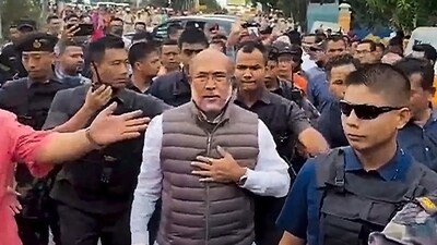 Manipur Chief Minister N. Biren Singh. (PTI) Manipur Chief Minister N. Biren Singh. (PTI)