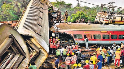 The June 2 train accident in Odisha has left 293 dead and nearly 1,100 injured. (AFP) The June 2 train accident in Odisha has left 293 dead and nearly 1,100 injured. (AFP)