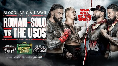 WWE Money In The Bank matches will take place on Saturday, July 1, 2023. (WWE website) WWE Money In The Bank matches will take place on Saturday, July 1, 2023. (WWE website)