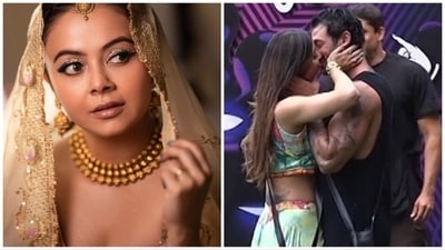 Devoleena Bhattarcharjee has reacted to Akanksha Puri and Jad Hadid's kiss.