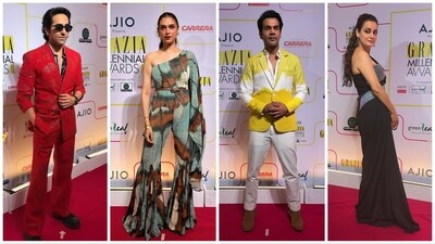 Ayushmann Khurrana, Aditi Rao Hydari, Rajkummar Rao and Dia Mirza at Grazia Millennial Awards. (Varinder Chawla) Ayushmann Khurrana, Aditi Rao Hydari, Rajkummar Rao and Dia Mirza at Grazia Millennial Awards. (Varinder Chawla)