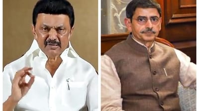 Stalin gave a dress-down to Governor RN Ravi and said the Governor had no power to sack Senthil Balaji Stalin gave a dress-down to Governor RN Ravi and said the Governor had no power to sack Senthil Balaji