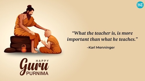 Guru Purnima is also known as Vyasa Purnima. Guru Purnima is also known as Vyasa Purnima.