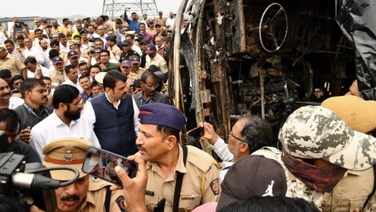 "The bus driver and conductor have been taken into custody by police," said Maharashtra minister Girish Mahajan earlier today.&nbsp;(PTI)