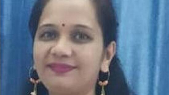 Parineet Vankar’s wife Vrishali (HT photo)