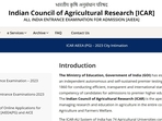 ICAR AIEEA PG, AICE PhD exam 2023: NTA releases city intimation slip