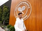Serbia's Novak Djokovic during practice