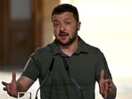 Ukraine's President Volodymyr Zelensky