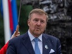 The king said, "Slave trading and slavery is recognised as a crime against humanity." The king said, "Slave trading and slavery is recognised as a crime against humanity."