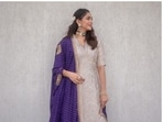 Mrunal Thakur is an absolute fashionista. The actor keeps slaying fashion goals like a diva on a regular basis. Mrunal is currently basking in the success of her recently-released film Lust Stories 2. The actor, a day back, shared a string of pictures of herself in a stunning ethnic ensemble and we are smitten. The actor's fashion diaries are loved and adored by her fans for all the right reasons. Take a look at her ethnic ensemble here.