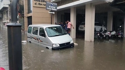 Several villages witnessed cut-off as roads were flooded or had been washed away, with the National and State Disaster Response Forces (NDRF and SDRF) engaged in operations to rescue stranded people, officials said. (ANI) Several villages witnessed cut-off as roads were flooded or had been washed away, with the National and State Disaster Response Forces (NDRF and SDRF) engaged in operations to rescue stranded people, officials said. (ANI)