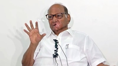Nationalist Congress Party (NCP) chief Sharad Pawar addresses a press conference on party leader Ajit Pawar joining the National Democratic Alliance (NDA) government and taking oath as Deputy Chief Minister of Maharashtra, in Mumbai on Sunday. (ANI) Nationalist Congress Party (NCP) chief Sharad Pawar addresses a press conference on party leader Ajit Pawar joining the National Democratic Alliance (NDA) government and taking oath as Deputy Chief Minister of Maharashtra, in Mumbai on Sunday. (ANI)